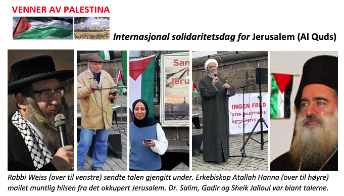 Al Quds dag i Oslo, 29. april 2022