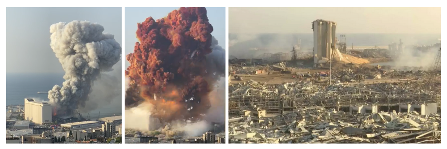 Bomben i Beirut – likner på en tidligere (israelsk?) bombe i Syria