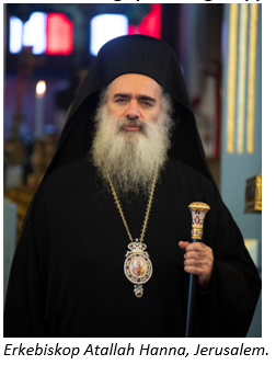 Erkebiskop Atallah Hanna i Jerusalem- Den ortodokse kirken i Ukraina blir forfulgt og undertrykt av regimet i Kiev