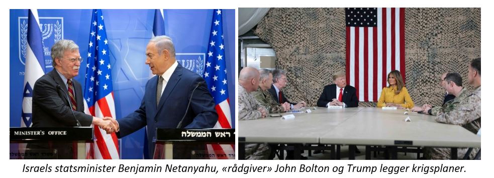 USA og Israel vil drive fram krig mot Iran