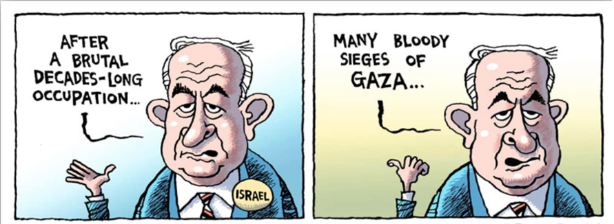 Uvitenhet eller utelatelse om Gaza-krigens bakgrunn